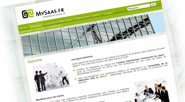 My Saas : site et blog corporate