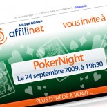 Affilinet : emailing évènementiel PokerNight