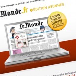 Lemonde.fr : emailing abonnés 2 mois offerts